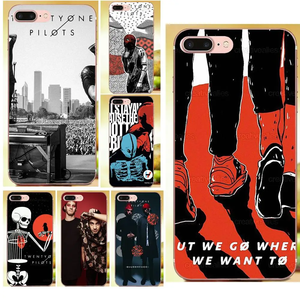 Постер Twenty One Pilots для Sony Xperia Z Z1 Z2 Z3 Z4 Z5 compact Mini M2 M4 M5 T3 E3 E5 XA XA1 XZ Премиум мягкий модный