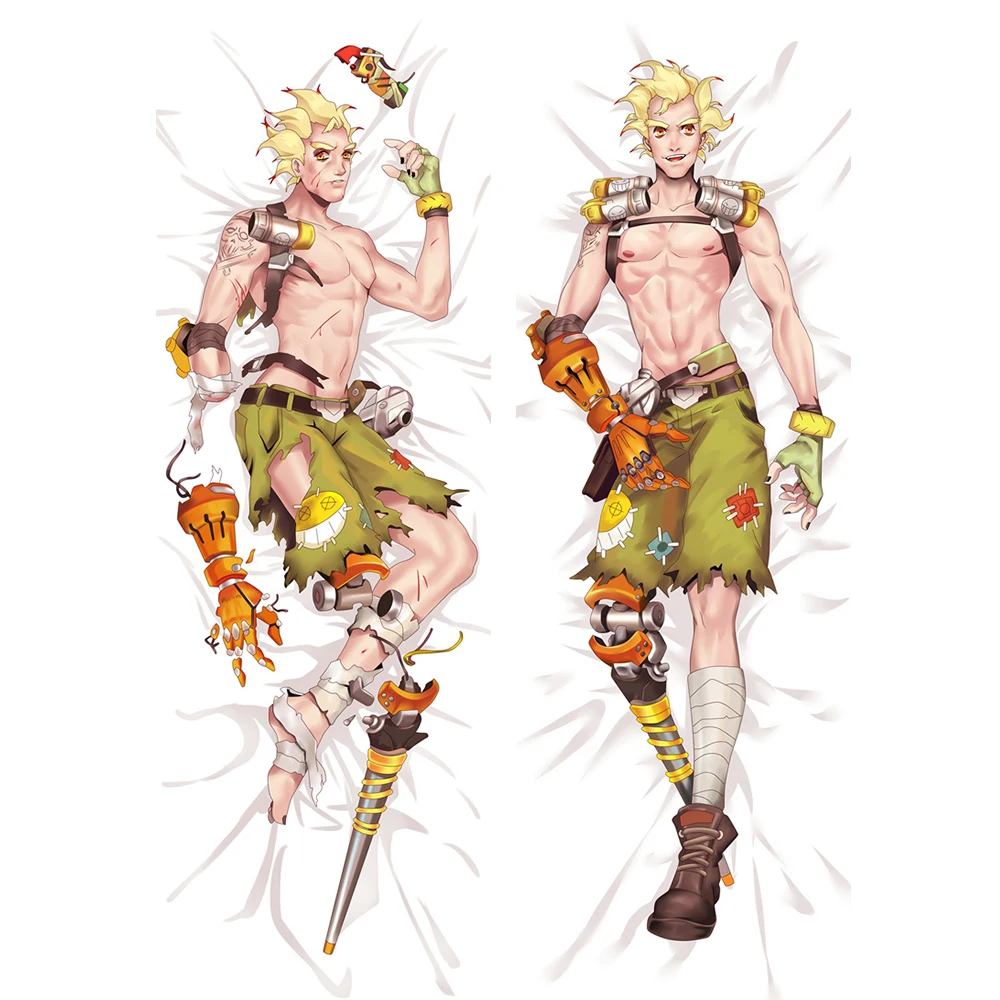 Аниме JK Game JunkRat JAMISON FAWKES мужской чехол для подушки тела Dakimakura Чехол сна домашний