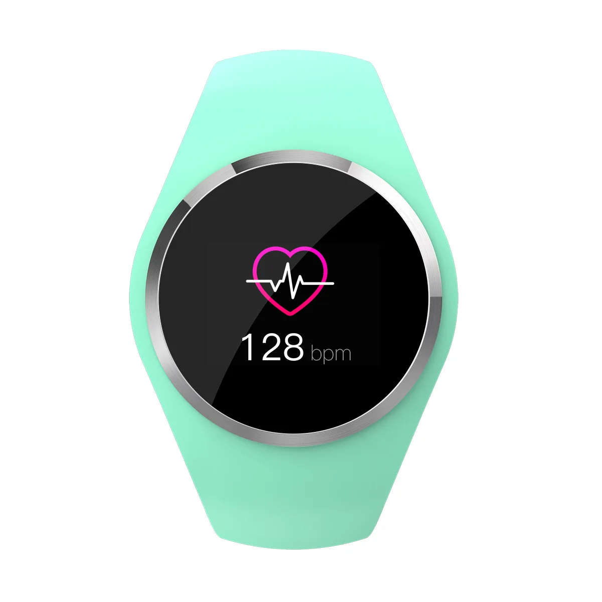 Женские Водонепроницаемые Смарт-часы с Bluetooth, модные женские часы с монитором сердечного ритма, фитнес-трекер, умные часы с поддержкой приложения для Android IOS - Цвет: Зеленый