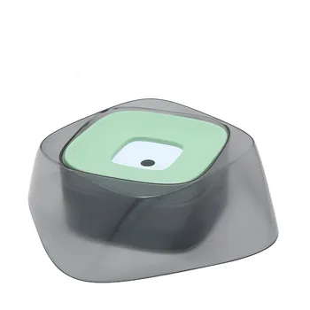 

1.4L Pet Dog Floating Bowl Portable Non-wet Mouth Water Dispenser with Floating Disk Dog Feeding Water for Small and Large Breed
