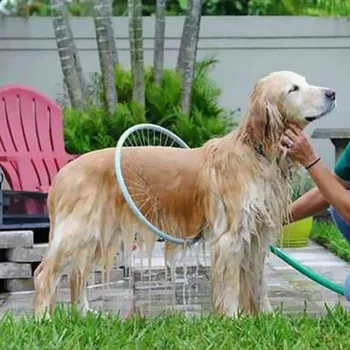 

AHUAPET Dog Washer Pet Dog Cat Bathing Cleaner 360 Degree Shower Tool Kit Dog Cleaning Washing Bath Sprayers Dog Accessories E