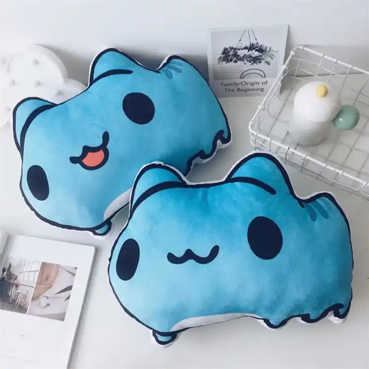 アニメぬいぐるみ枕bugcat Capooコスプレ青猫かわいいぬいぐるみ家の装飾クッション Stuffed Plush Animals Aliexpress アニメぬいぐるみ枕bugcat Capooコスプレ青猫かわいいぬいぐるみ家の装飾クッション Stuffed Plush Animals Aliexpress