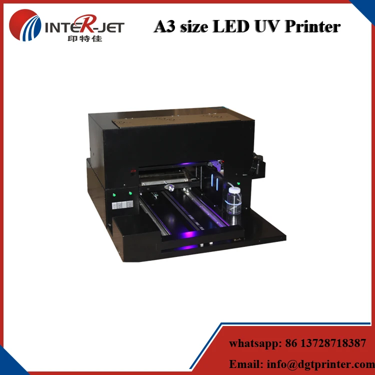Super Quality A3 size UV printer &3D INKJET UV printer