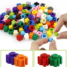 Bloques de construcción para niños, juguete de ladrillos para armar Mini bloque plástico de diamante en 15 colores, juego con juguetes educativos, 500 Uds.