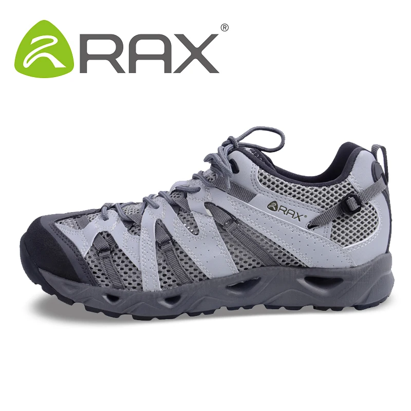 راكس الرجال تنفس الرحلات أكوا أحذية الرجال النساء أحذية رياضية الصيف المشي في الهواء الطلق أحذية رياضية المشي الصيد أحذية Zapatos