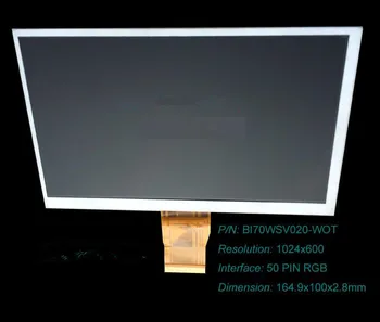

7.0 inch TFT LCD display RGB interface (1024x600 without touch)
