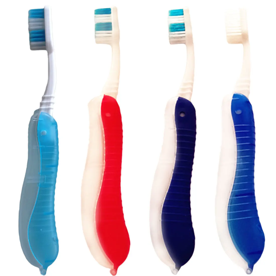 

2018 New Hygiene Oral Toothbrush Disposable Portable Foldable Camping Trip Hiking Cleaning Tools Toothbrush Health Beauty