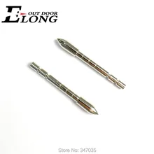 12 шт. 110 зернистая сталь точечный наконечник для карбонового вала для стрельбы из лука Аксессуары для лука