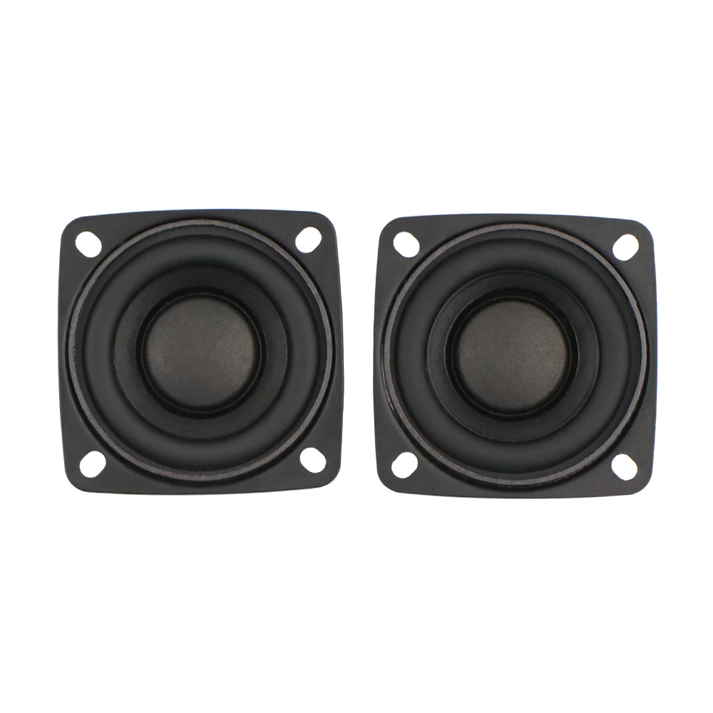2 inch 55mm Full Range Bluetooth Speaker 4OHM 10W Neodymium Bass Mid Portable Speakers Rubber DIY 2PCS 2 inch 55mm Full Range Bluetooth Speaker 4OHM 10W Neodymium Bass Mid Portable Speakers Rubber DIY 2PCS