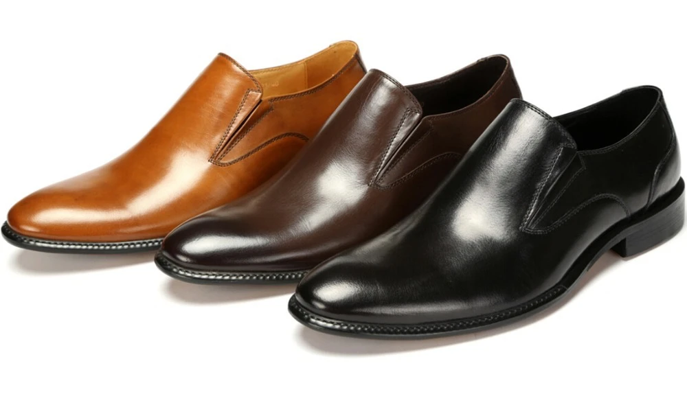 mens tan leather dress shoes