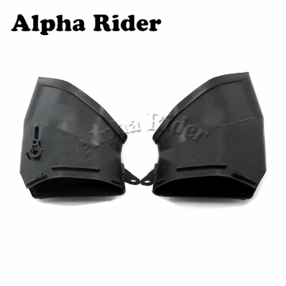 2 шт. Ram воздуховод треугольная короткая труба для Yamaha YZF R1 07 08 1000 2007 2008 черный|ram air
