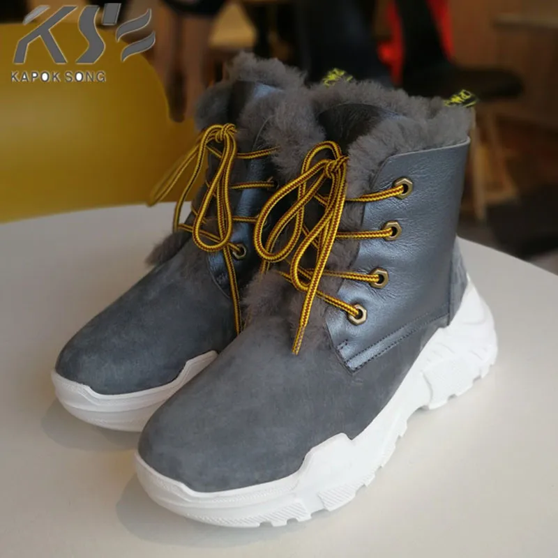 

new snow boots luxury G designer sheepskin and thick wool warm boot women shoes genuine quality fashional warm winter g boots