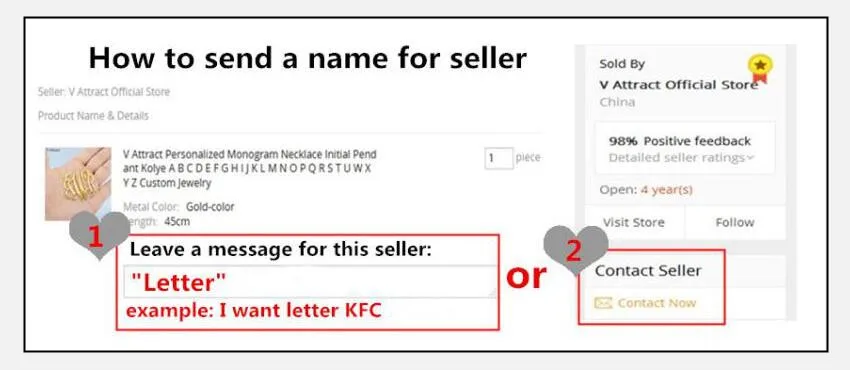 Beli V Menarik Pribadi Monogram Kalung 3 Awal Liontin Kolye B C D E F G H I J K L M N O P Q R S T U W X Y Z Kustom Perhiasan