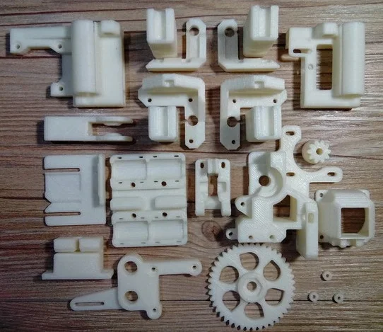  Free Shipping Reprap Prusa Mendel i3 Rework 3D Printer PLA Plastic Parts KIT 3D Printer Accessories Wholesale 