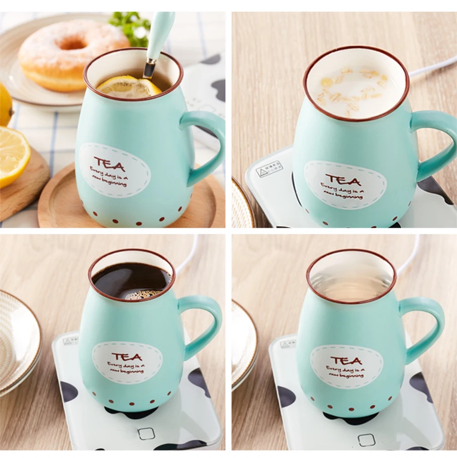 кружка подогреватель. силиконовый усб подогреватель для кружки. портативная термостатическая мини-чашка с подогревом, usb. подставка под кружку с подогревом lofans s10 thermostatic coaster 55 warm cup (light blue). силиконовый усб подогреватель для кружки.