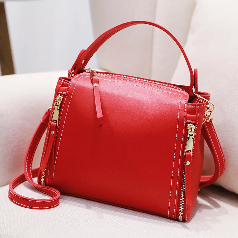 

Ladies bag 2018 new handbags college bucket small bag fashion single shoulder diagonal bag handbags fashion simple wild tide