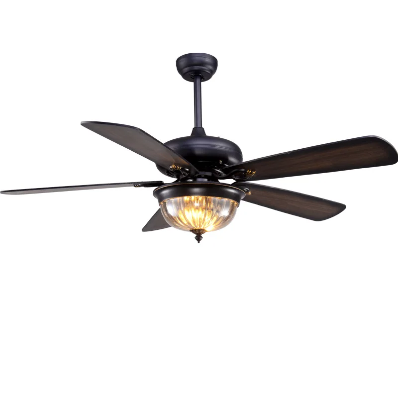 Us 203 35 8 Off Lukloy Restaurant Ceiling Fan Pendant Light Living Room American Retro Remote Control Antique Wood Leaf Lamp In Us 203 35 8 Off Lukloy Restaurant Ceiling Fan Pendant Light Living Room American Retro Remote Control Antique Wood Leaf Lamp In