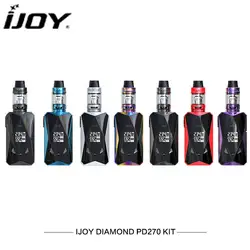 Оригинал IJOY Diamond PD270 двойной комплект 20700 коробка mod с 4 мл капитан X3S танк электронной сигареты лучших 20700 электронных сигарет Vape