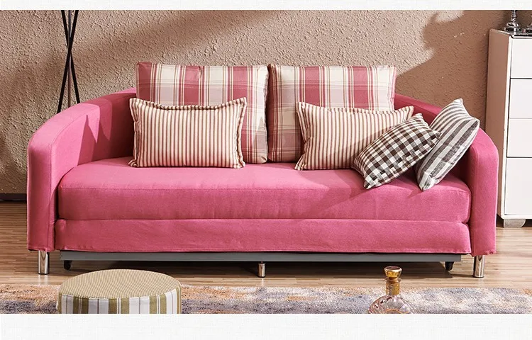 Современная гостиная диван-кровать с тканью B01