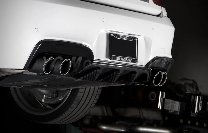 2012-2014 BMW 6 Series F06 F12 F13  M6 Arkym Style  Rear Lip with M Performance Style Diffuser CF (10)