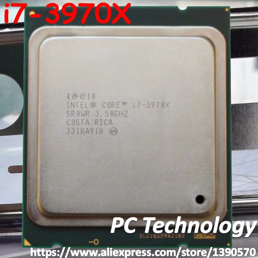 Оригинальный процессор Intel Core i7 Extreme Edition 3970X для настольного компьютера 6 ядерный 3
