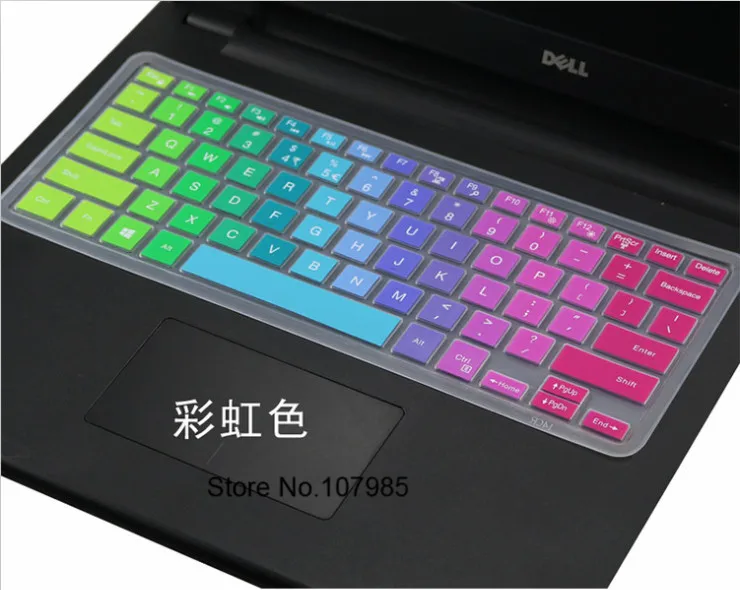 14 дюймовый чехол для клавиатуры ноутбука DEll Inspiron 15 7000 7560 7460 7572 7472 7370 7570 5370 7568 7569