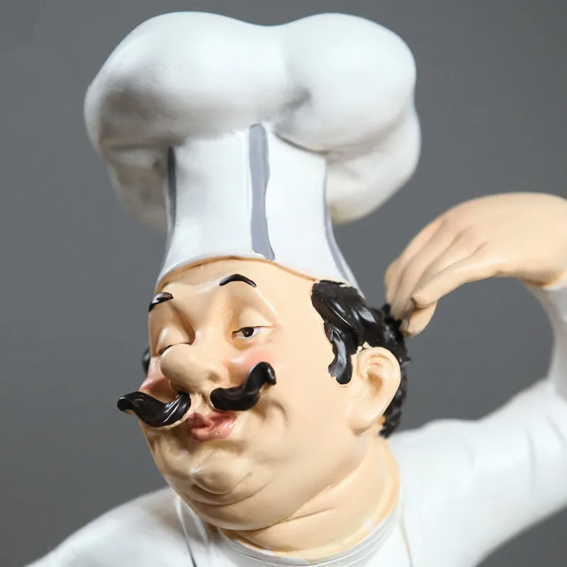 Шеф повар перечница солонка упаковочной тары Фигурка Статуи творческий ресторан