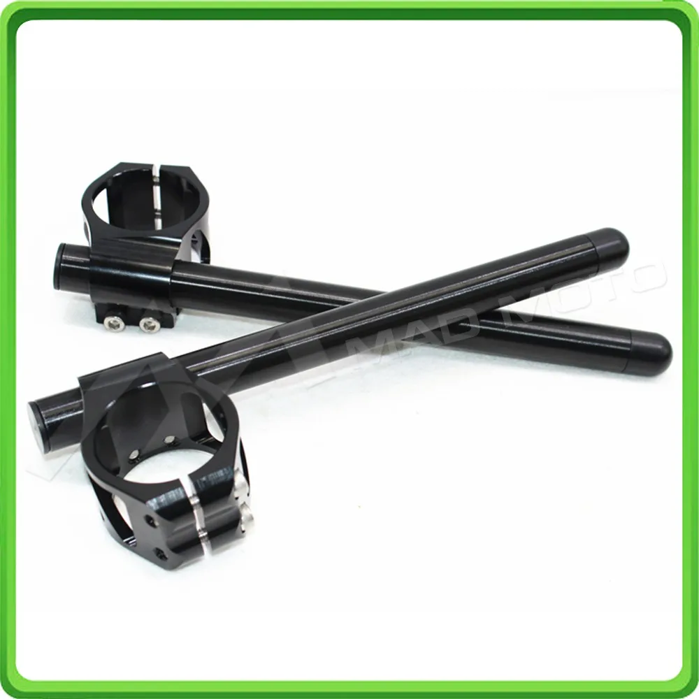 55MM Black Motorcycle Fork Clip-ons and handlebar tubes For BMW S1000RR 2009 2010 2012 2013 2014 2015 2016 Clip-on handle bars (5)