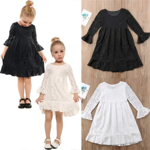 

Baby Girl Kids Lace Dresses 3-10Y