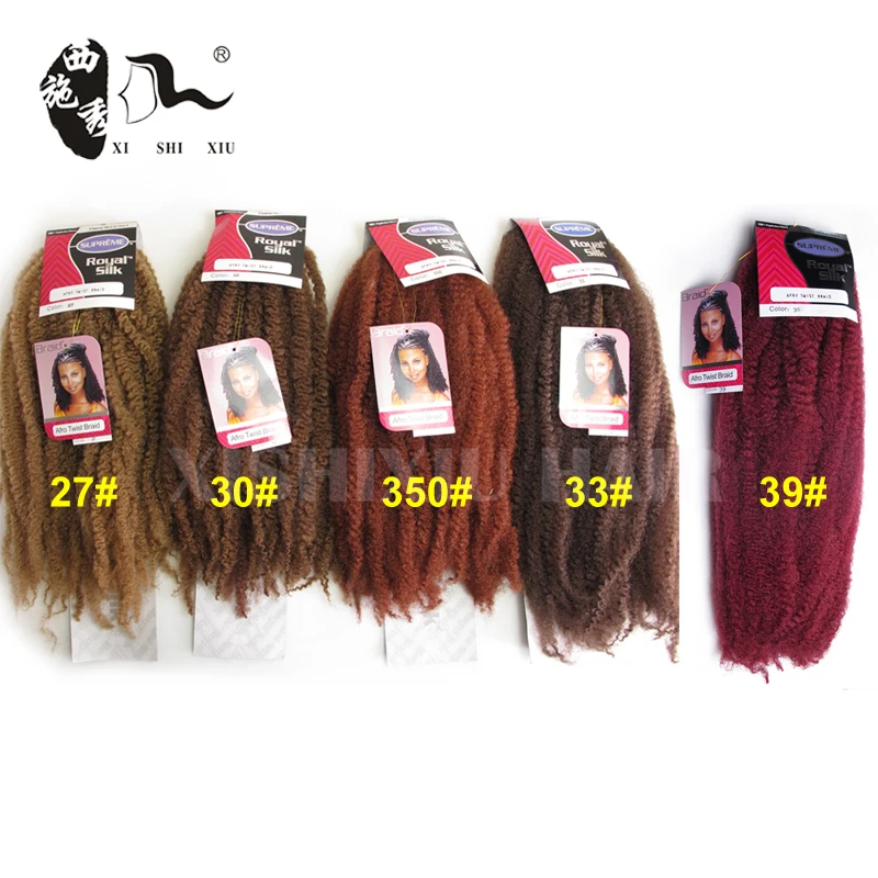 Wholesale Supreme Afro Kinky Twist Braid Curly Synthetic ...