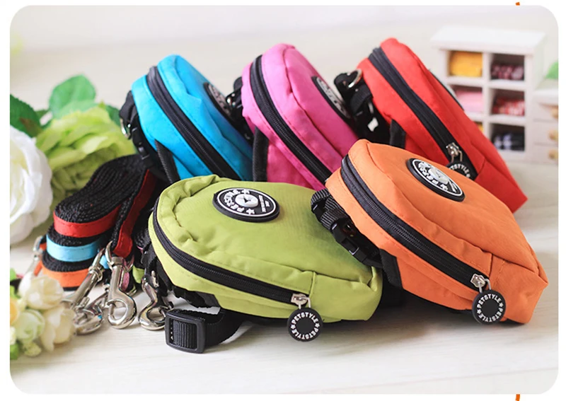 Pet Bag Carrier Dog Puppy Harness Outdoor Backpack With Leash For Pets Small Dogs Hiking Adjustable Products PL5004 (3)