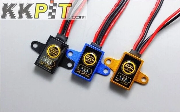 

Thunder KKPIT metal three functions electronic switch low battery alarm for RC car nitro gas car