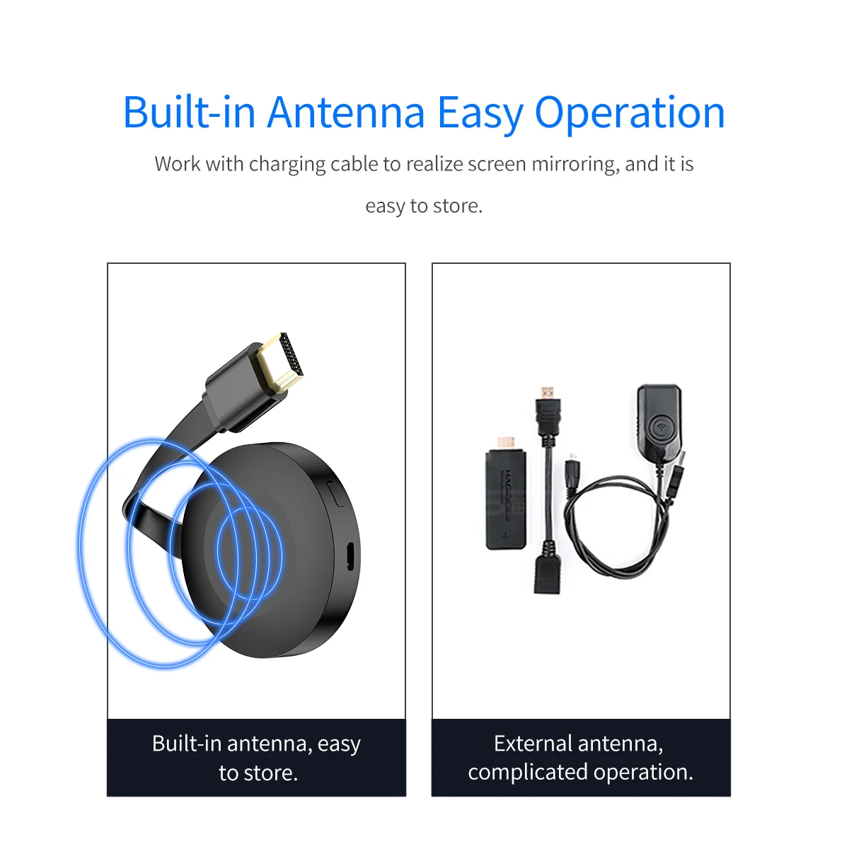 ROCK Wifi Display Dongle with HDMI Port 6