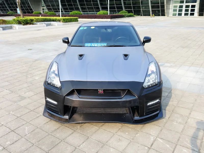 2008-2015 Nissan R35 GTR 2017Nismo Style Front Bumper PCF (105)