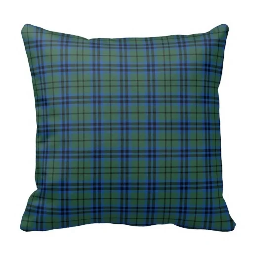 Tall Keith font b Tartan b font Plaid Pillow Case Size 20 by 20 Free Shipping