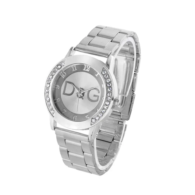 

Cheap relogio 2018 Luxury Brand Women Quartz Watch Stainless Steel Rhinestone Dress Ladies Watches Kobiet Zegarka Reloj Mujer
