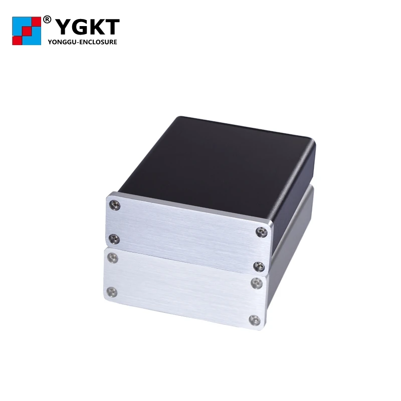 

DIY HIFI amplifier enclosure Extrusion Aluminum enclosure Housing shell Box 84*28*100 mm (w*h*l)
