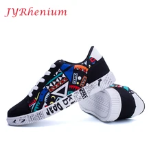 JYRhenium 2017 New Men skateboarding shoes British sport sneakers Classic canvas skateboard air mesh plus size Fitness Trainers