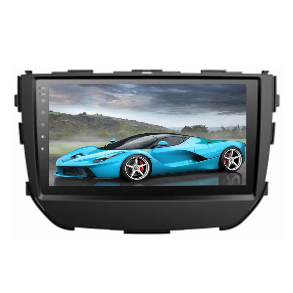 Cheap Sinosmart Android 8.1 2Din IPS/QLED 2.5D screen car gps radio navigation player for Suzuki Baleno Brezza 2015 2016 2017 2018 2019 3