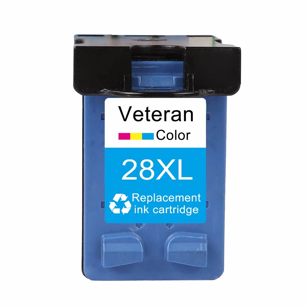 Сменный картридж Veteran для hp 27 28 hp27 hp28 Deskjet 3320 3325 3743 3744 3745 3748 3845 3847 3848 4212 4215 PSC