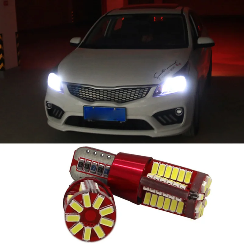 Автомобильная светодиодная лампа Canbus 3014 SMD T10 габаритные огни для Kia Rio 3 K2 Ceed Sportage