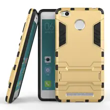 Fundas para Xiaomi Redmi 3 pro 3 Caso Redmi 3 pesado armadura caso duro híbrido de caucho de silicona cubierta del teléfono para Xiaomi Redmi 3S <(China)
