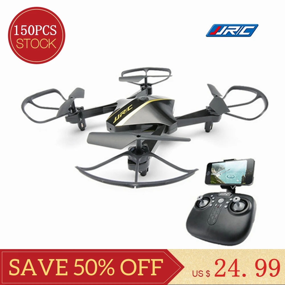 JJRC мини Дрон H44WH 2 4G WIFI FPV складной селфи с камерой 720P HD широкоугольный Высокий