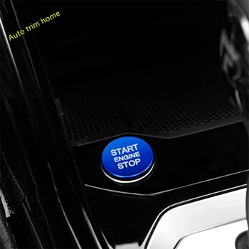 

Lapetus Engine Start Stop Ring Keyless Start System Button Ring Cover Trim For Volkswagen T-Roc T Roc 2018 2019 2020 Accessories