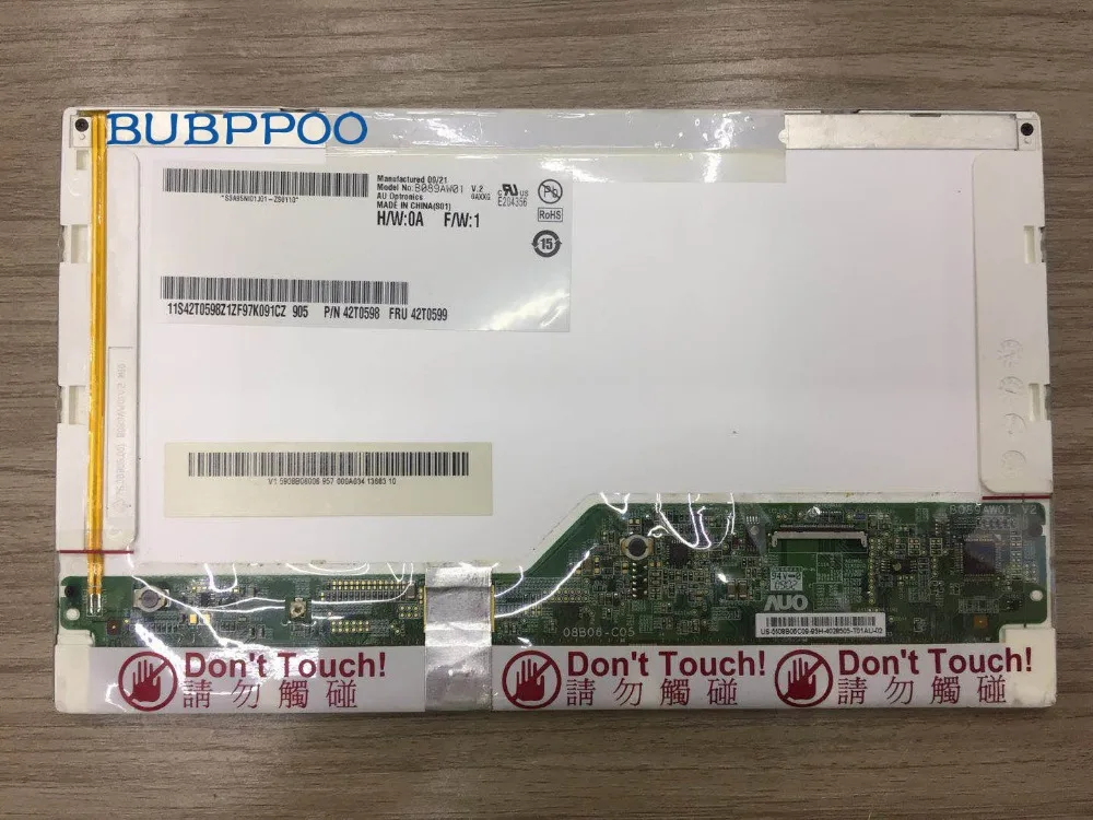 Для ЖК-экрана B089AW01 A089SW01 N089L6-L02 LP089WS1 TLA1 для EPC 900 900HA 900HD one AOA110 AOA150 ZG5 | Компьютеры и