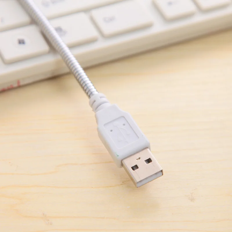 Металлическая Гибкая usb Светодиодная лампа для чтения с защитой глаз длиной 35 см, внешний аккумулятор, светодиодный светильник для книг, новинка, ночной Светильник