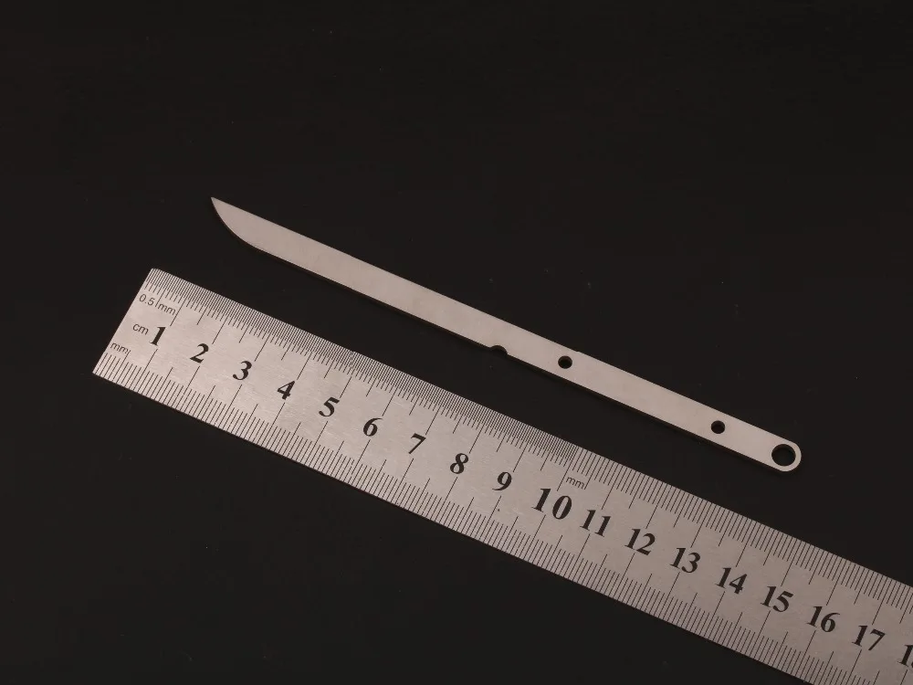 Предварительно формованные M390 стальные заготовки для ножей DIY лезвия части термообработанный HRC60 инструмент для резьбы, нож