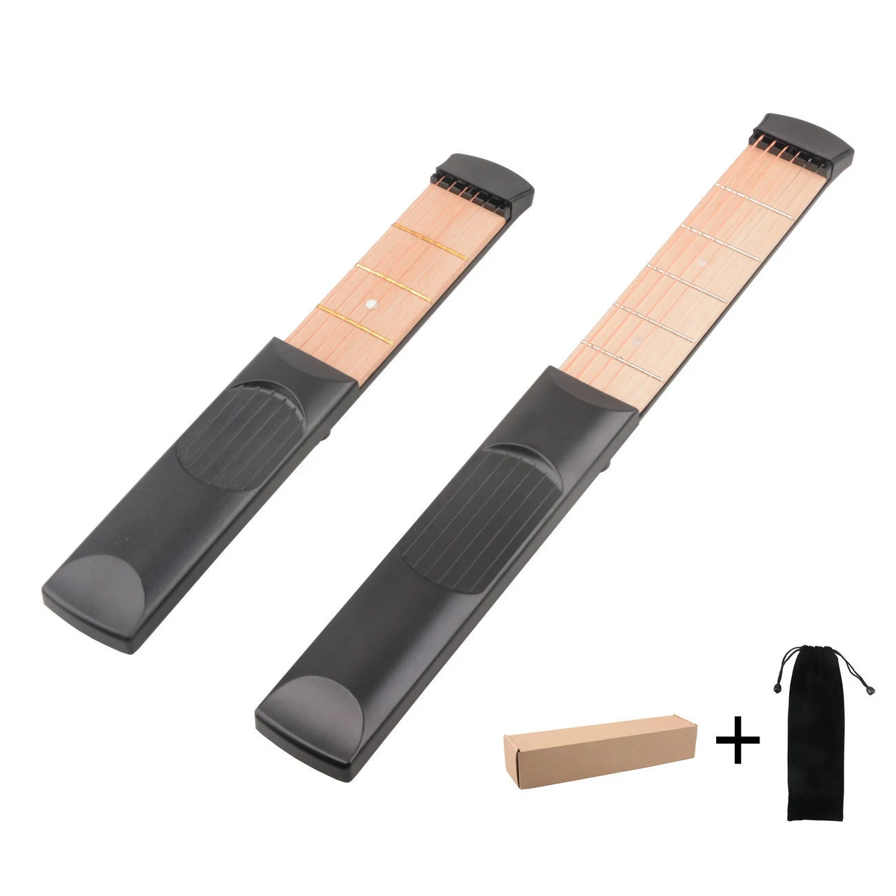 Pocket Acoustic Practice Tool portable fingerboard travel guitar 6 string 6 fret Chord Trainer conversion trainer practice