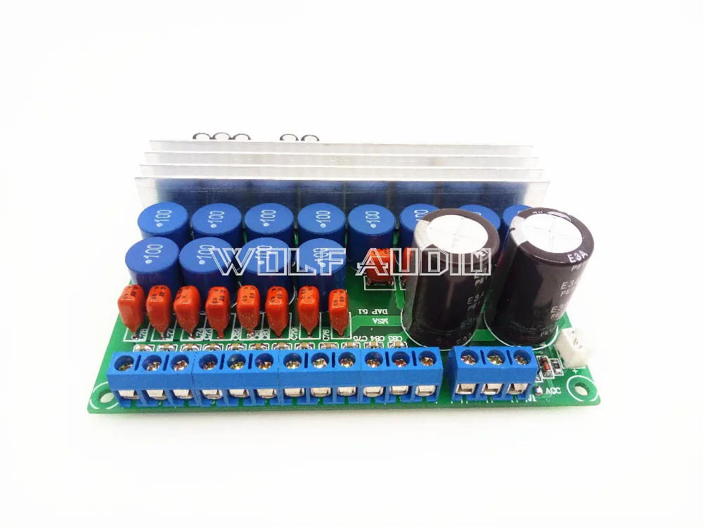 Assembled 5.1 TPA3116 digital amplifier board 6 channel amp board 50W*4