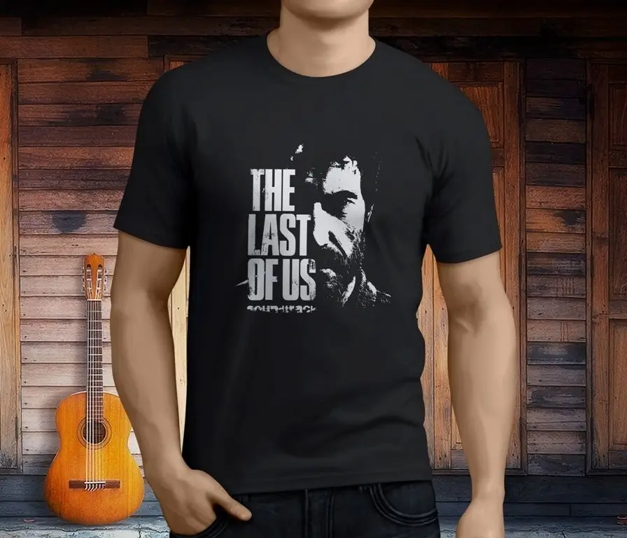 T Shirt Design Website O-Neck Short New The Last Of Us 2 Funny Black Men's Black T-Shirt Asian Size S 3XL Cotton Shirts For Men